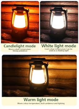MILLENNIA™ LED CAMPSITE LANTERN LED Camping Lantern Rechargeable, 9900mAh Power Bank LED